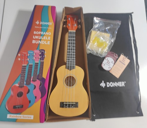 Donner soprano ukulele bundle - donner,