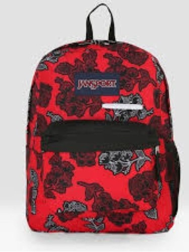 Jansport black red floral - jansport,
