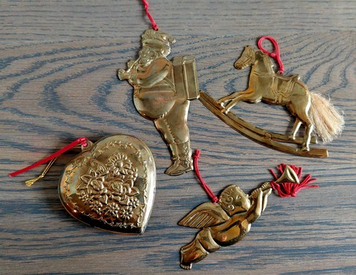 Vtg department brass - 4,