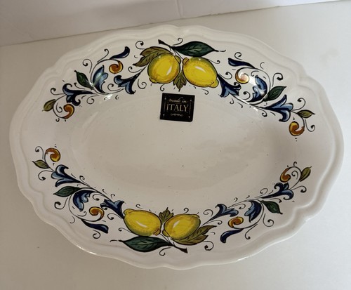 Nova deruta oval serving bowl - serving,