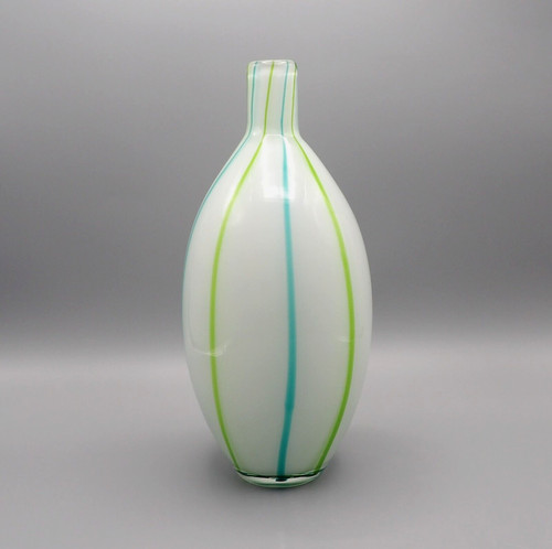 White cased art glass - art,