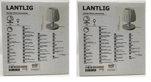 Set ikea lantlig - 2,