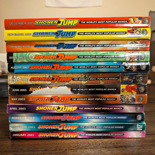 Viz shonen jump 2003 - shonen, monthly