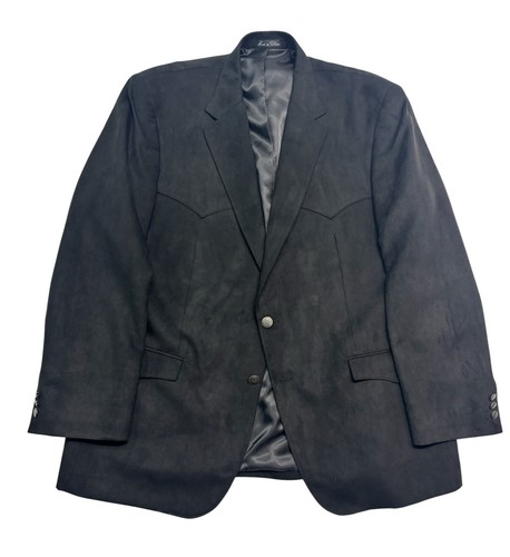 Black western 46r blazer - 46r,