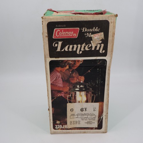 Coleman double mantle - mantle, lantern