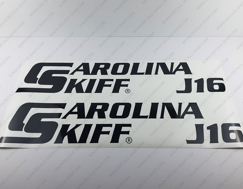 Carolina skiff j16 boat logo - carolina,