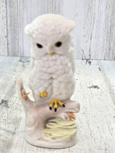 Cybis porcelain baby snow - cybis, owl