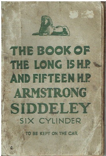 Armstrong siddeley 15hp cyl - armstrong,