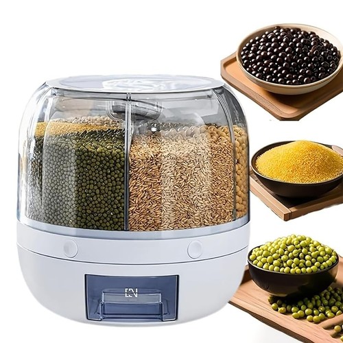 Rotating grain storage bin - rotating,