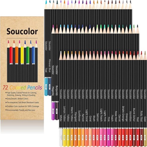 Colored pencils set - 🔥72,