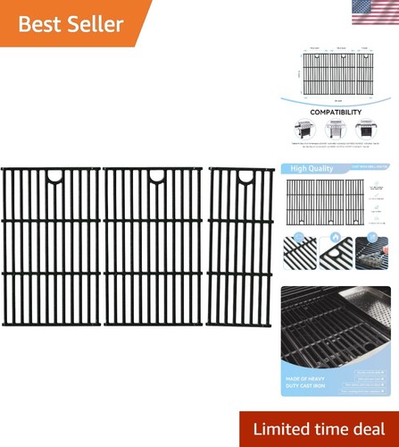 Inch cast iron grill grates - 17-inch,
