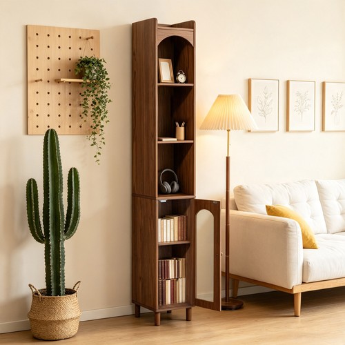 Tall narrow bookcase for - tall,