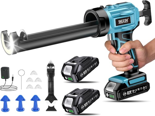 Seesii 10oz cordless caulk gun - 10oz,