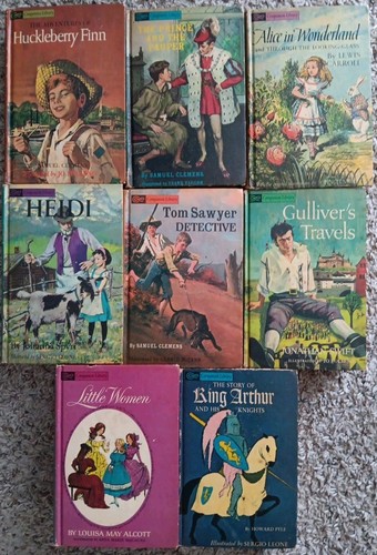 Vtg companion library book lot - companion,