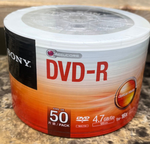 Sony dvd 7gb 16x - 4.7gb,
