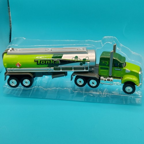 Tonka green tanker truck - tonka,