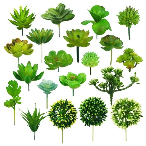 Pcs artificial succulent - 20,