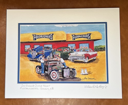 Fuddruckers art print saugus - fuddruckers,