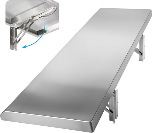 Folding concession shelf x - concession,