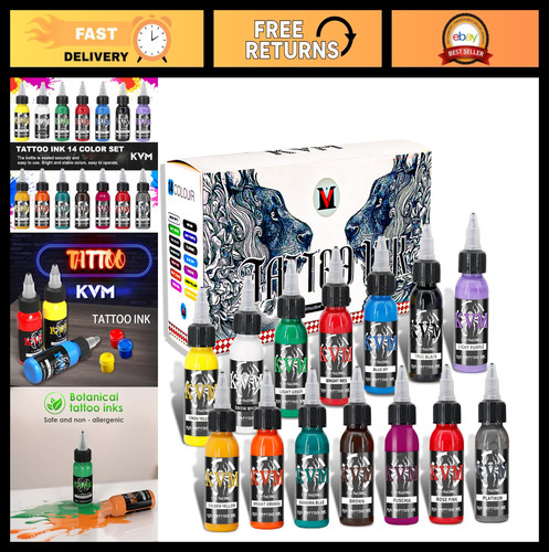 Pcs tattoo ink set 1oz - pcs,