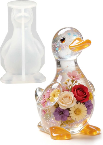 Duck silicone mold for - 3d,