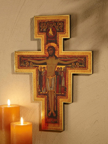 San damiano crucifix marco - damiano,