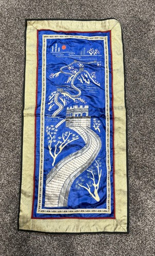 Handmade blue embroidered - handmade,