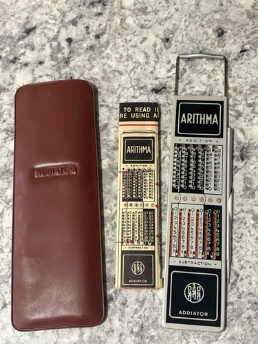 Vintage arithma addiator - arithma,