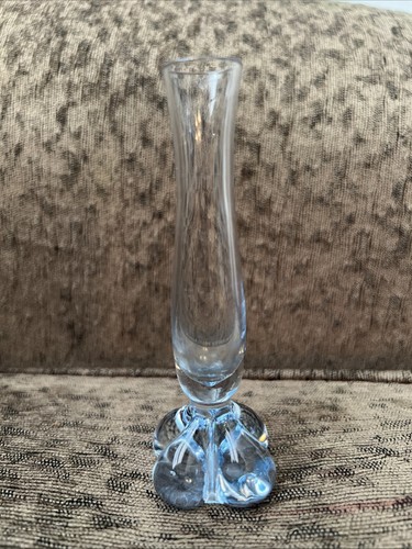 Vtg blue delicate art glass - vtg,