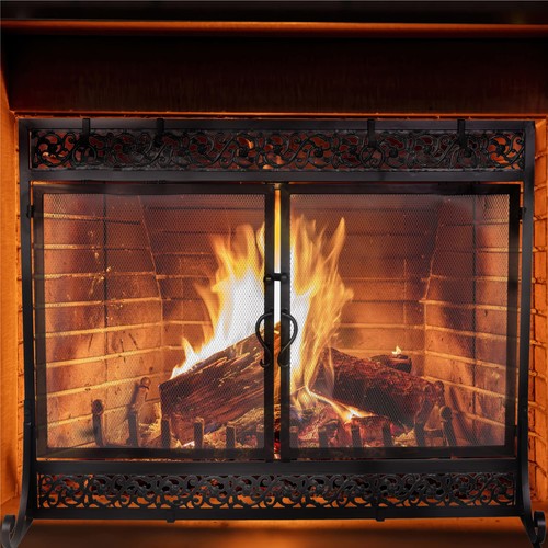 Plow hearth metal fireplace - plow,