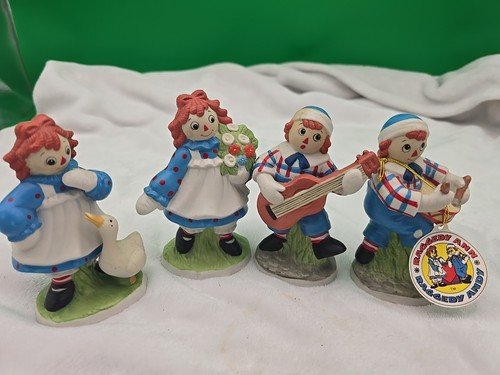 Raggedy ann andy - &, porcelain