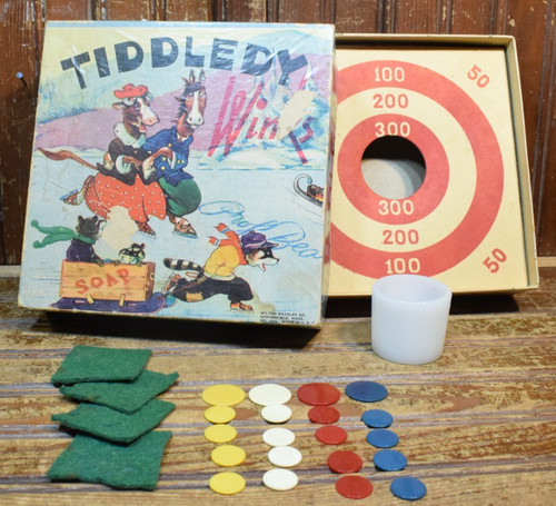 Milton bradley tiddledy - tiddledy, winks