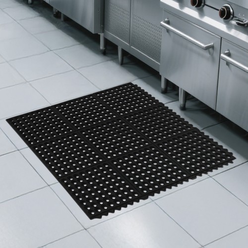Interlocking drainage mat - drainage,
