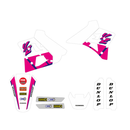 Stickers kit graphic team - stickers,