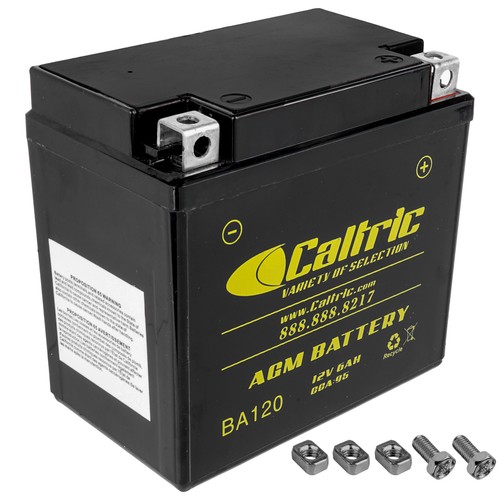 Caltric agm battery for yamaha - caltric,