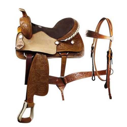 Double pleasure horse saddle - pleasure,