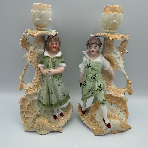 Antique porcelain figurine - porcelain,