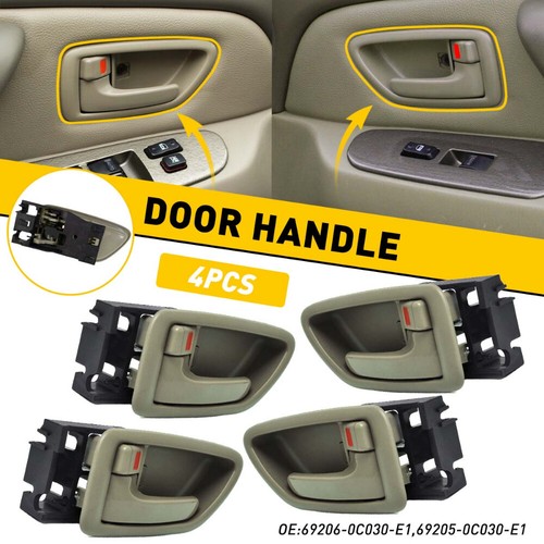 4pcs inside interior - inside, door