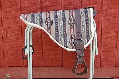 Bareback saddle pad - bareback, with
