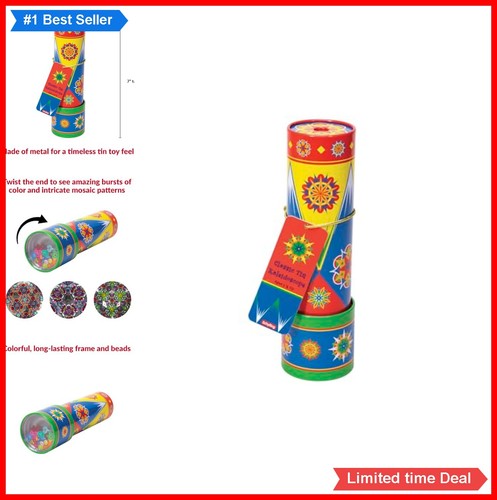 Tin kaleidoscope metal - kaleidoscope, manual