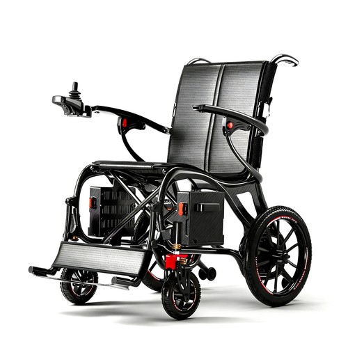 Folding electric wheelchair - folding,