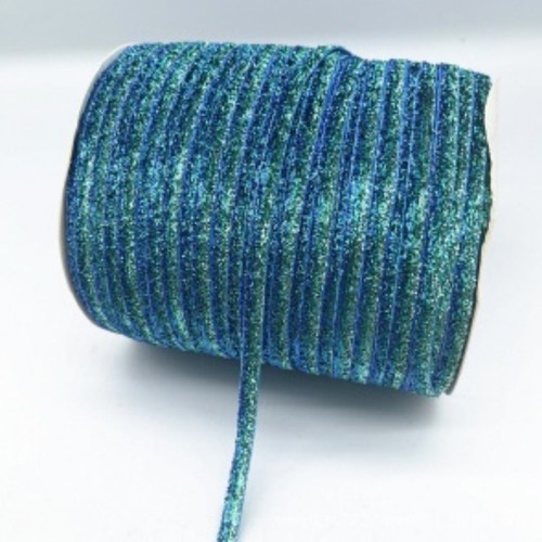 Glitter velvet ribbons - glitter,