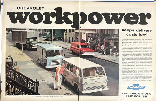 1965 chevrolet trucks panel - 1965,