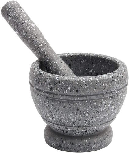 Resin mortar and pestle set - resin,