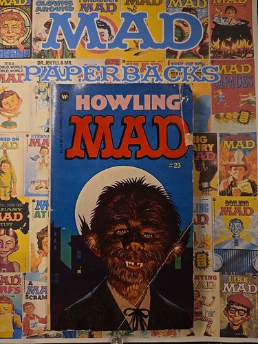 Mad magazine paperback book - mad,