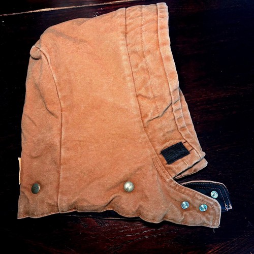 Vtg carhartt canvas snap on - 03,