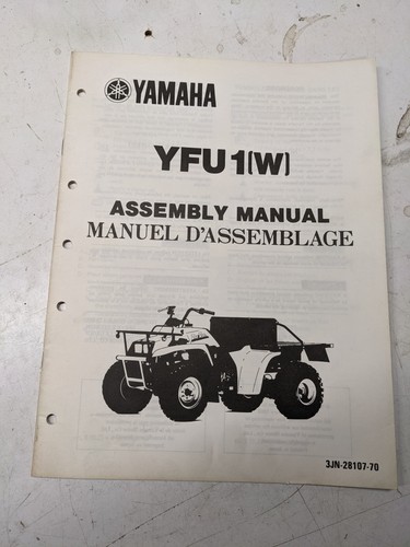 Yamaha dealer assembly - yamaha, manual