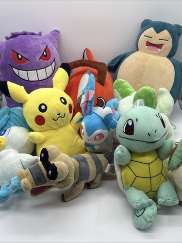 Huge lot pokemon plush 10 - huge,