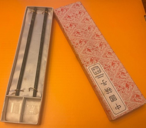 Pair 80s vintage chinese - pair,