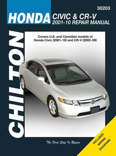 Chilton honda civic cr v - honda, &